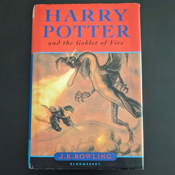 Rare Harry Potter and the Goblet of Fire UK First Edition First Print w/ Errors - Picture 1 of 15